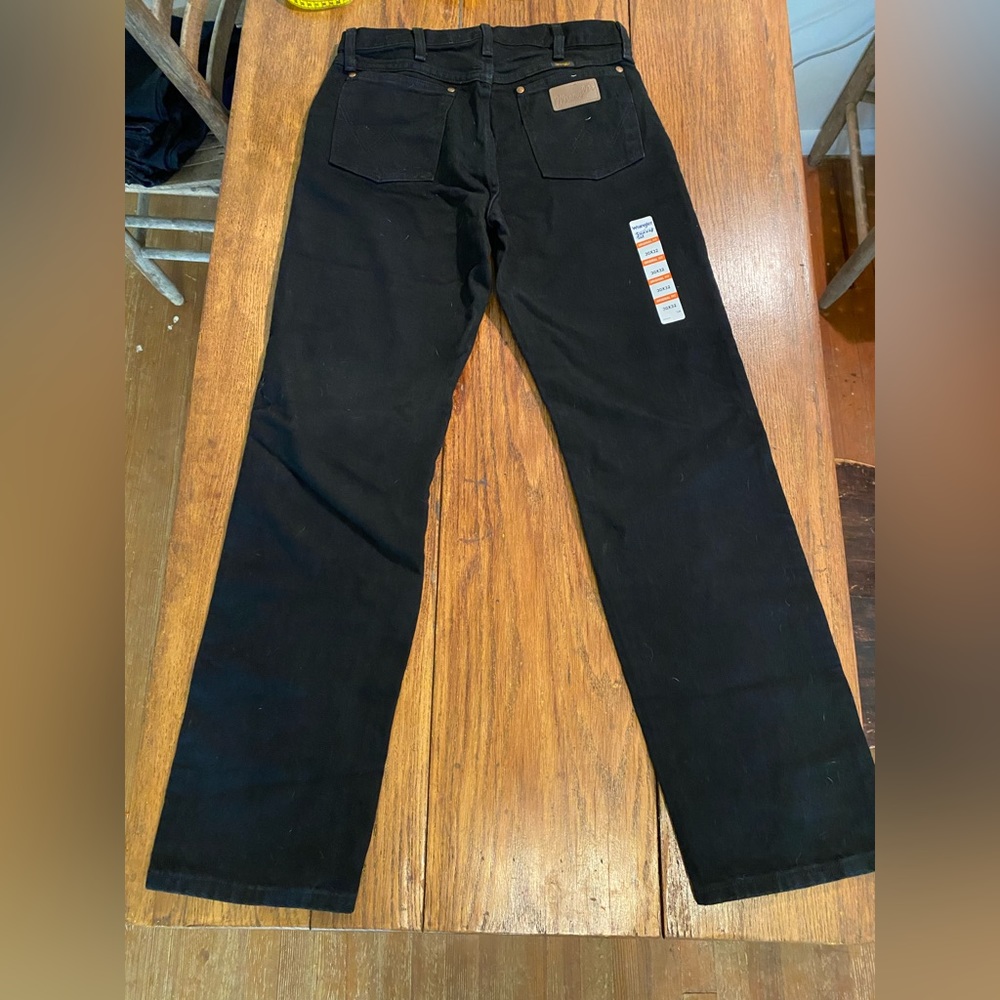 Wrangler Cowboy Cut Black Jeans